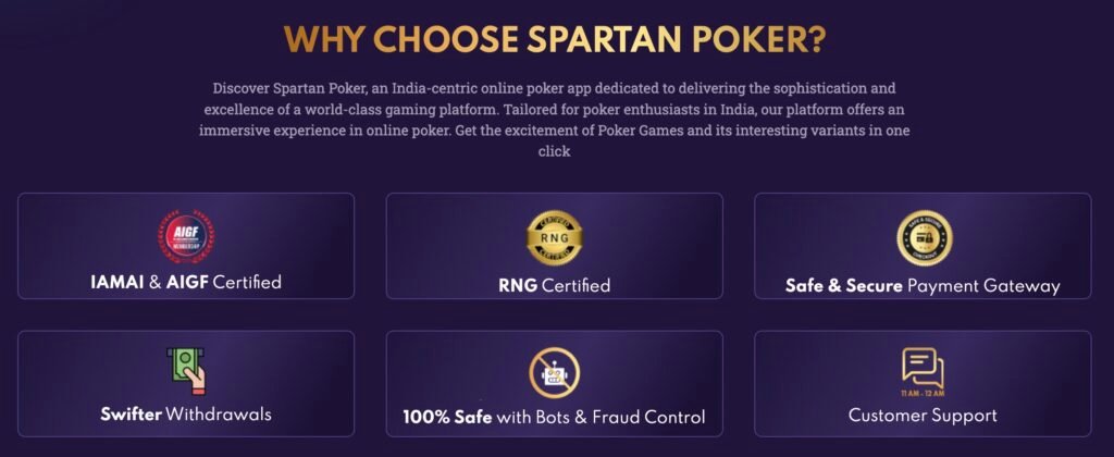 Spartan Poker Pros and Cons