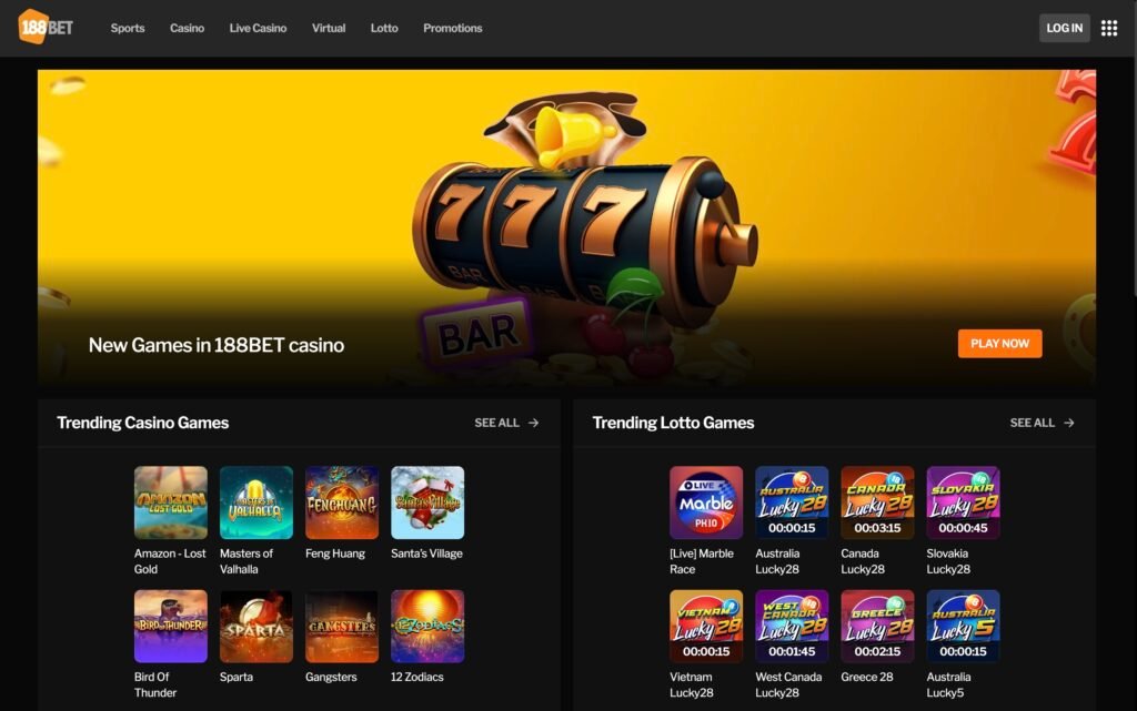 Overview of 188bet Casino