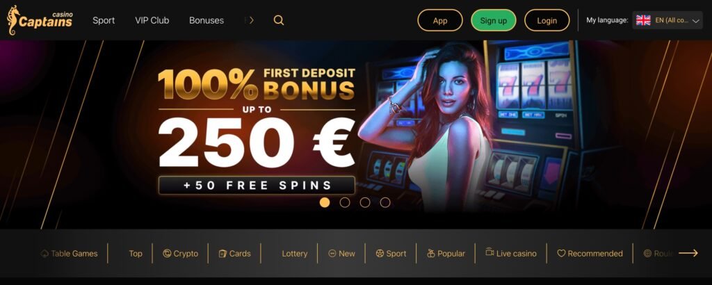 Overview of Captainsbet Casino Features