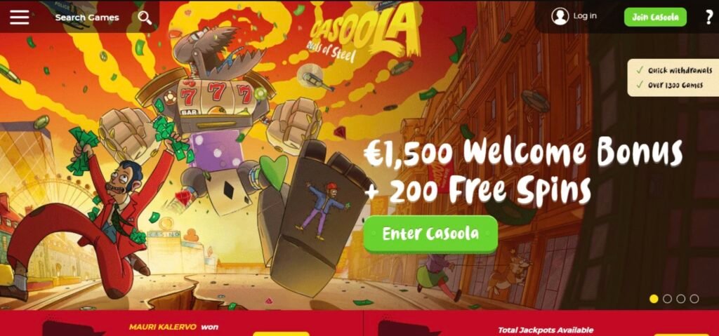 Brief overview of Casoola Casino