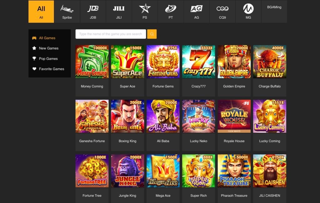 Ekbet Casino Game Selection