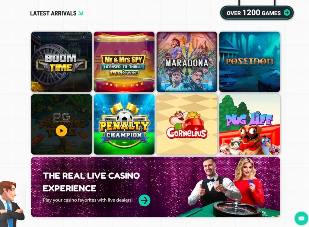 Gate777 Casino Game Selection