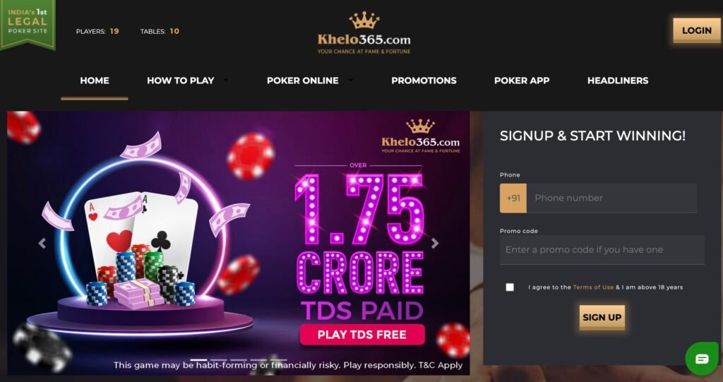 Overview of Khelo365 Casino