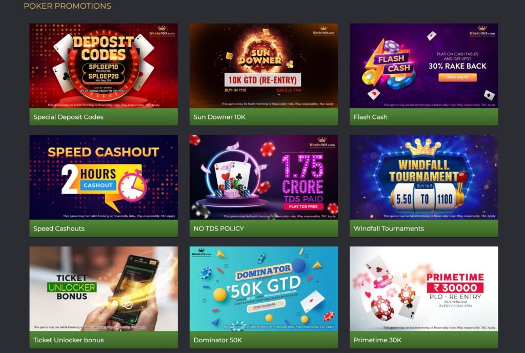 Khelo365 Features and Gameplay
