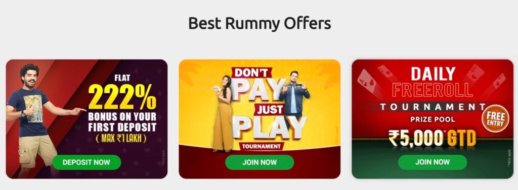 Khelplay Rummy Casino Features and Gameplay