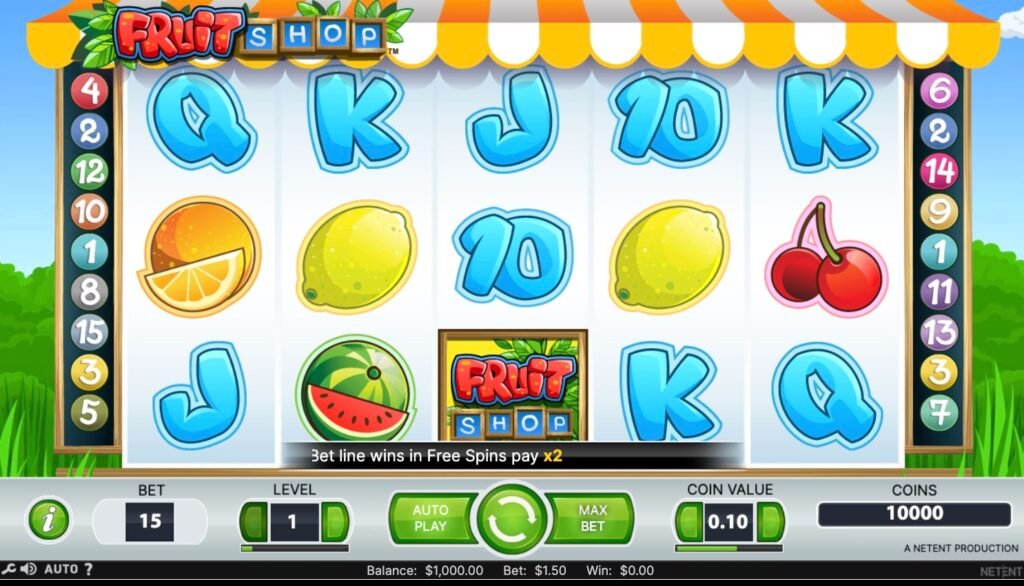 How To Play Fruit Shop Slot