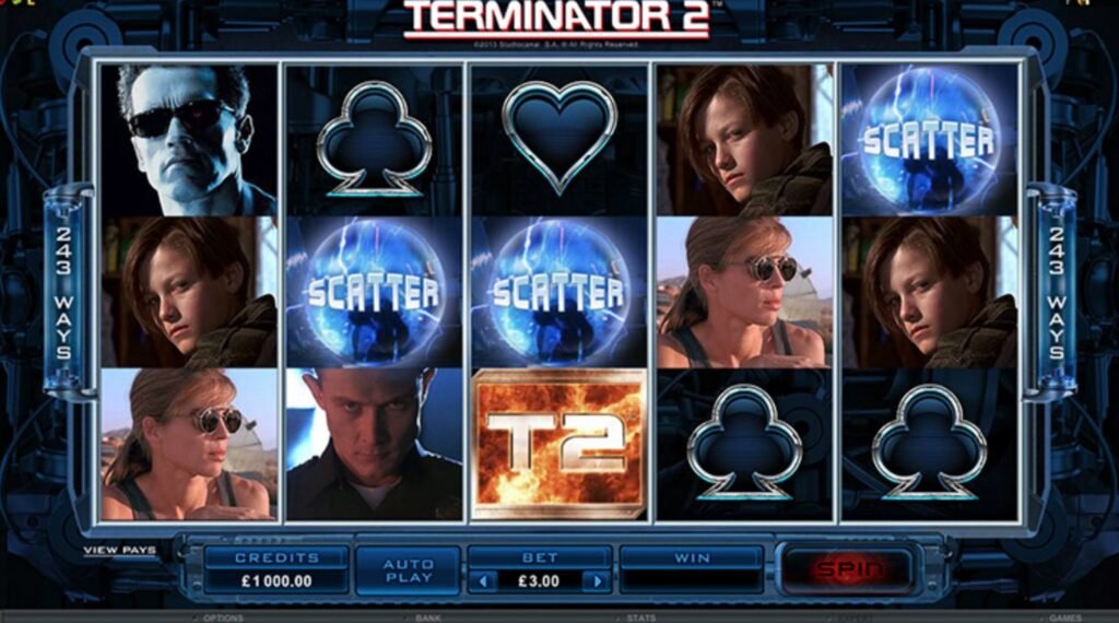 Terminator 2 Slot Gameplay and Features