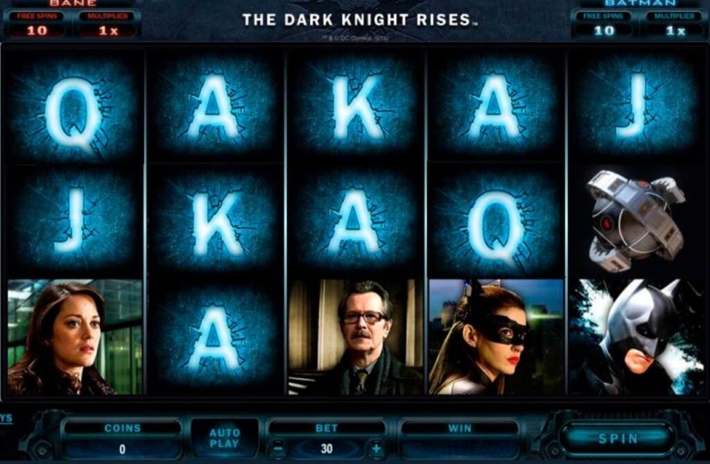 Benefits of Playing The Dark Knight Rises Slot