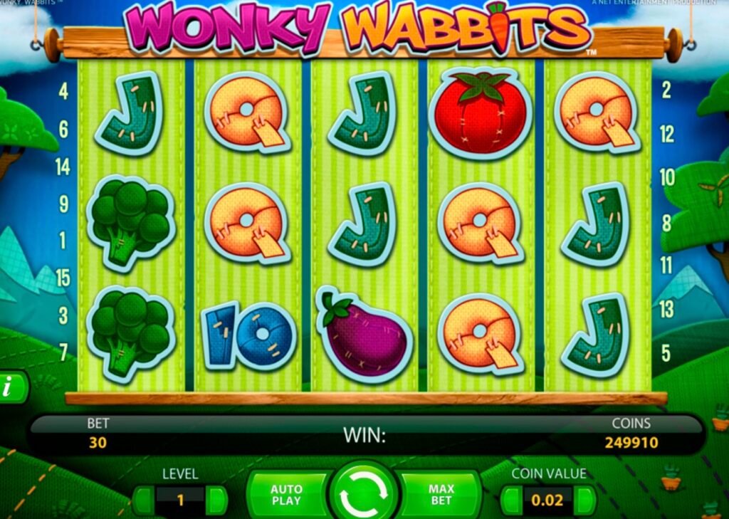 Special Features of Wonky Wabbits Slot