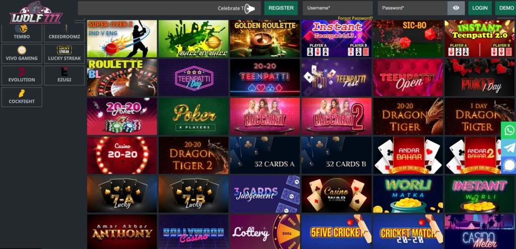 Features and Benefits of Wolf777 Casino