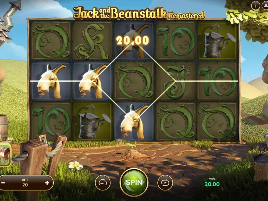 Jack and the beanstalk game casino